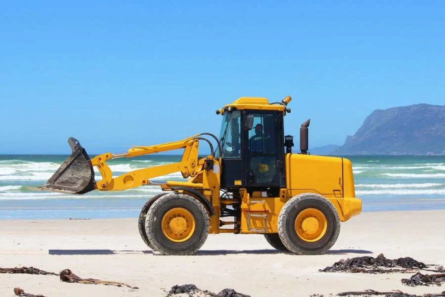 Reservedele til entreprenørmaskiner gummibaner lanser til hammerhammere i Polen 01